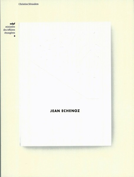 Jean Echenoz - Click to enlarge picture.