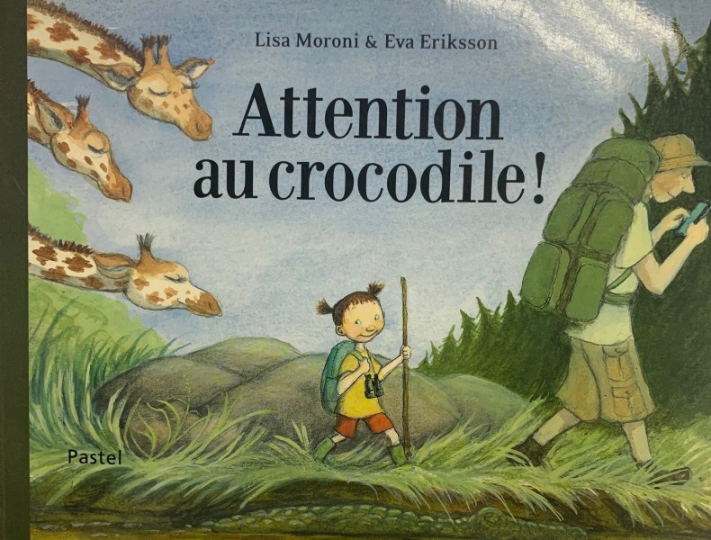 Attention au crocodile ! - Click to enlarge picture.